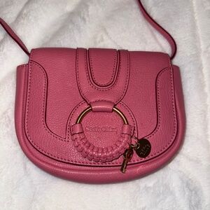 See by Chloe pink cross body bag